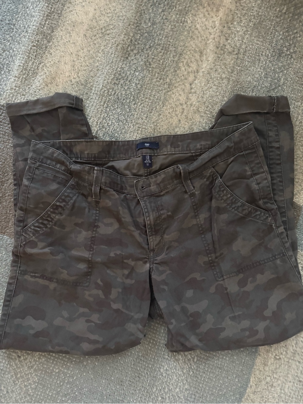 Gap Camo jeans Olive Green